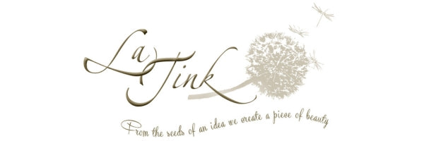 LaTink logo with decorative elements on a white background