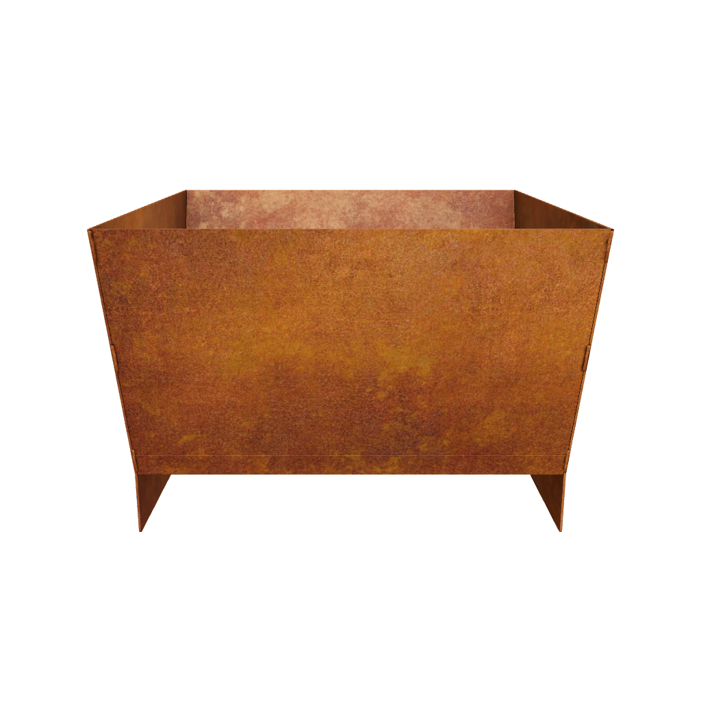 LaTink custom corten steel fire pit model for 3D product configurator