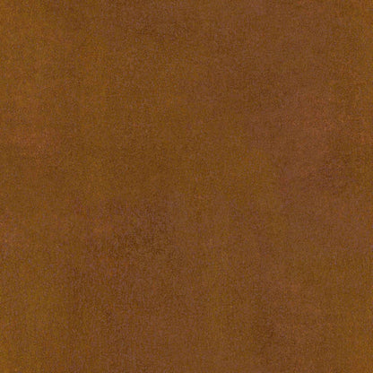 Weathered light brown rust Corten steel material sample close up texture